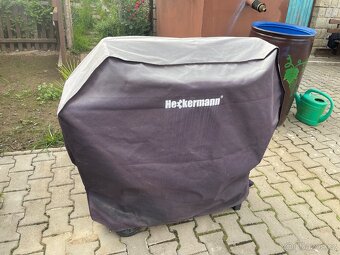 Velký grill/udírna Heckermann včetně příslušenství - 14