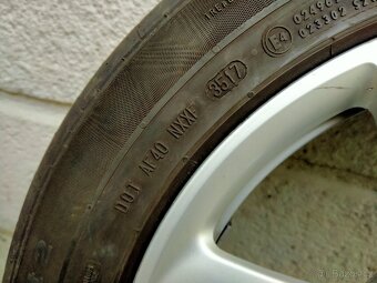 Alu kola originál Audi, 8J x r17, 5x112, ET 39, Letní pneu - 14