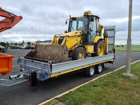 Přívěs na přepravu CAC Bobcat takeuchi Kubota jcb - 14