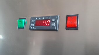 Full nerezová prosklená dvojlednice Tecnodom ( 1400 l ) - 14