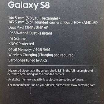 Samsung Galaxy S8 G950F 5,8" - 14