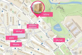 Pronájem bytu 1+kk 20 m², Jihlava, ev.č. 00310 - 14