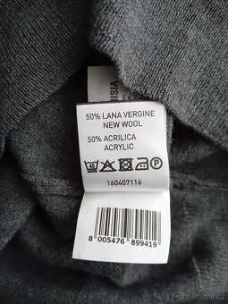 In Extenso pánský svetr vel. L/XL Merino vlna - 14