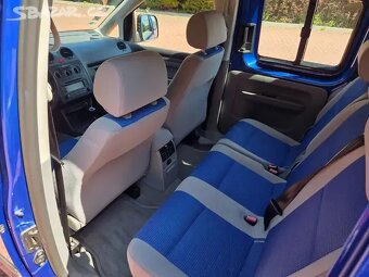 Caddy 1.9TDI 77kW,bez DPF a koroze,tažné,klima - 14