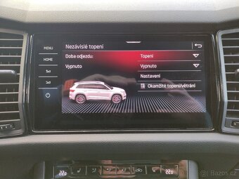 Škoda Kodiaq RS 4x4 VIRTUAL WEBASTO CANTON KAMERA TAŽNÉ DPH - 14