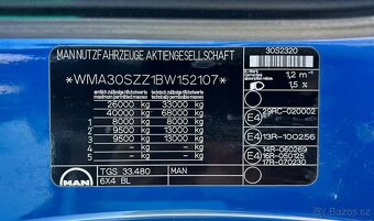 MAN TGS 33.540 6x4 nosič kontejnerů - 14