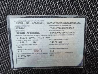 Škoda KODIAQ 4X4  2.0 TDI 147kw automat DPH r.v. 2023 - 14