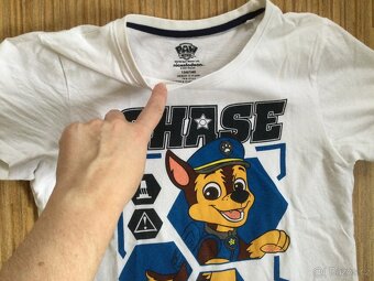 Trika vel. 110, 116, 134, 134/140, cena 15-49 Kč - 14