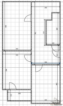 Prodej bytu 3+1 s balkónem, OV, 81,7 m2, Chomutov centrum - 14
