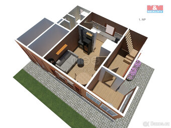 Prodej chaty, 55 m², Borotín - 14