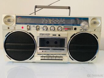 Radiomagnetofon/boombox Sharp GF 5757, rok 1985 - 14