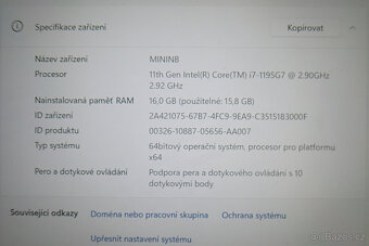 GPD Pocket 3 Mini notebook (Tablet PC) Core i7, 16GB RAM, 1T - 14