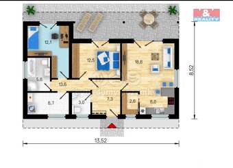Prodej rodinného domu na klíč. pozemek 1080m²,Újezd nade Mží - 14