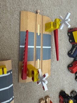 Sety dřevěné - vláčkodráhy/koleje mašinky - 14