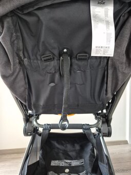 Skládací kočárek Joie Pact Flex 2020, signature noir - 14