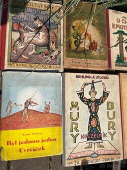 Retro dětské kostky a pohádkové knížky - 14