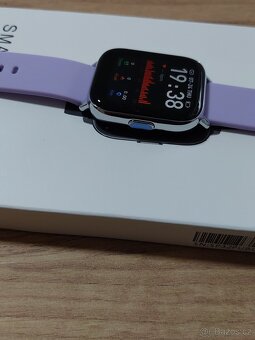 Chytré hodinky Molocy P32D – 1,69" HD, IP68 v CZ - fialové - 14