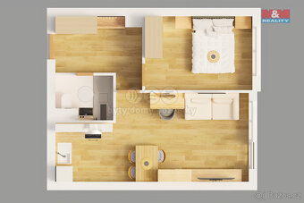 Prodej bytu 2+kk, 39 m², Benátky nad Jizerou, ul. Na Burse - 14