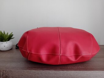 Leather dámská velká hobo kabelka kožená nová - 14