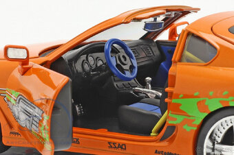 Model 1:18 Toyota Supra Brian's 1995 Movie Fast 2001 - 14