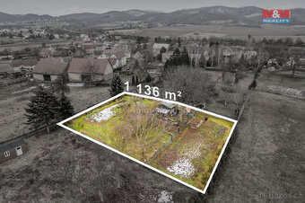 Prodej pozemku k bydlení, 1136 m², Žalany okr. Teplice - 14