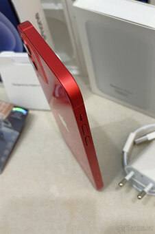 🍏 Apple iPhone 12 128GB - Red (12m. ZÁRUKA) + MEGA DÁRKY - 14