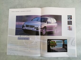 Opel Omega B 100 - prospekt + přehled modelů -doprava v ceně - 14