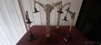 SADA VINTAGE MODELOVÝCH LAMPIČEK JEP K VLÁČKŮM - KOVOVÉ TOP - 14
