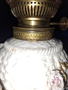 Petrolejová lampa značená andělé - 14