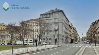 Pronájem, stylový byt 1+kk, 33 m² + balkon 2 m², Praha 1 - N - 14