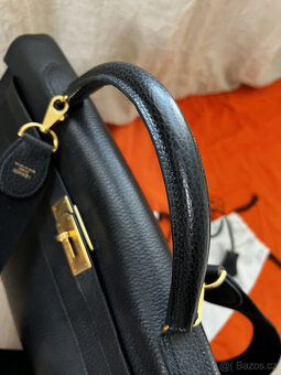 Hermès kabelka Kelly 35 černá - 14