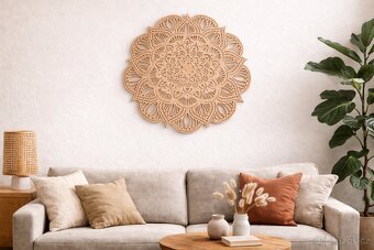 DŘEVĚNÉ MANDALY (DEKORACE) - 14