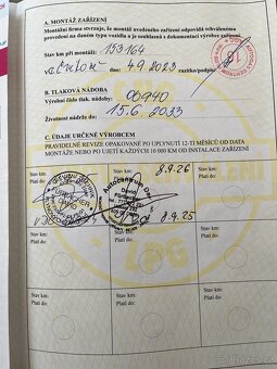 Toyota auris 1,6 LPG - 14