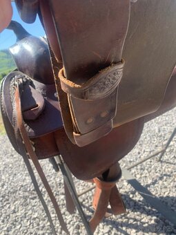 Westernové sedlo Montana - 14