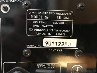 Hitachi SR-504 Top stav - 14