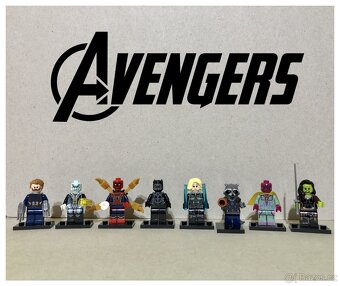 Figúrky Superhrdinovia (8ks) typ lego 1 - nové - 14