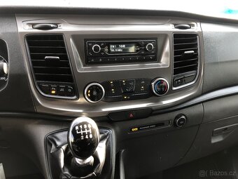 Ford tranzit custom 6míst L2H1 r.v 2019 96kw klimatizace - 14