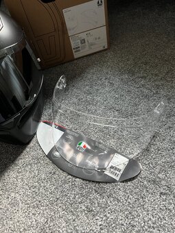 AGV K1-S vel. L - černá + stříbrné plexi – Jako nová - 14