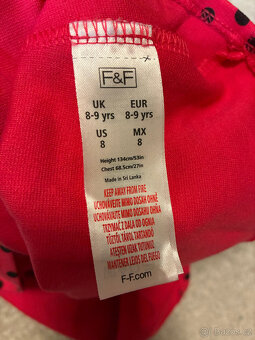 Oblečení pro holku šaty, sukně - vel. 122/128 ceny v textu - 14