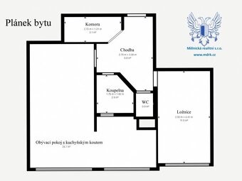 Prodej bytu 2+kk Mělník - 14