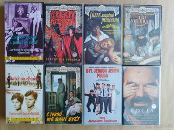 VHS KAZETY original mix - 1 kus = 80Kč - 14