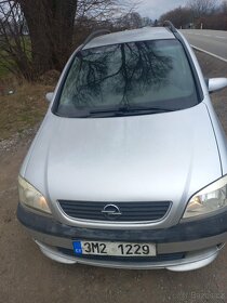 Opel Zafira A nová STK 7 míst 1,8 benzín/LPG=1,5Kč/km 2002 - 14