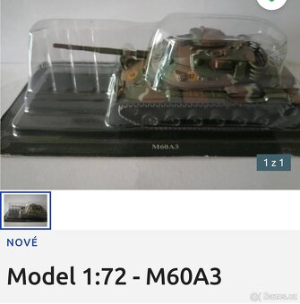 Modely tanků a jiné vojenské techniky 1/72 - 14