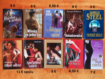 Romány, beletria, romantické, historické, detské knihy - 14