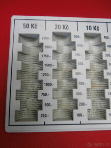 Mincovníky pokladní plastové použité za 300 kč - 14