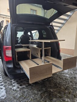 Pick-up, MPV obytná vestavba camper box spací vestavba - 14