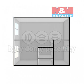 Pronájem bytu 2+kk, 22 m², Praha, ul. U líhní - 14