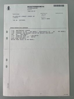 SKODA BUGGY - originál rok 1984 - 14