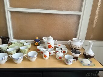 Za odvoz nádobí, figurky atd. - 14