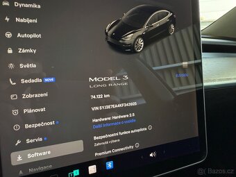 Tesla Model 3 Long Range RWD záruka 2027 DPH - 14